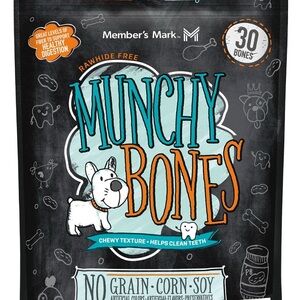 Member's Mark Munchy Bones Grain, Corn & Soy Free Healthy Digestion Dog Treats